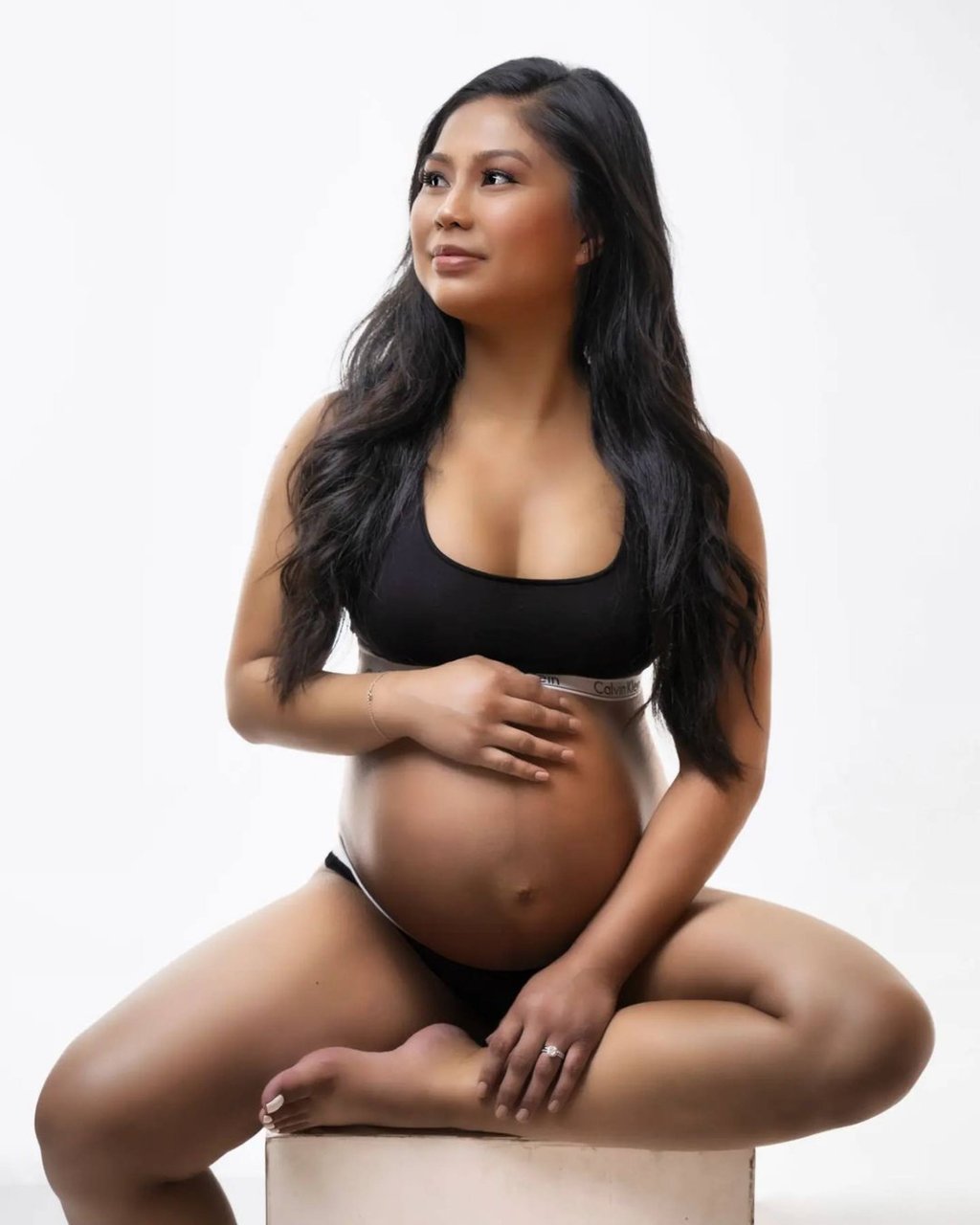 Increased oestrogen and progesterone production can help skin look more radiant and shiny. Photo: Instagram Increased oestrogen and progesterone production can help skin look more radiant and shiny. Photo: Instagram