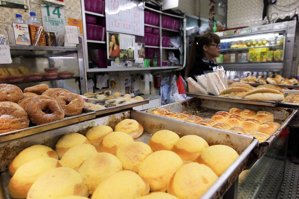 Sweet treats on display at Happy Cake Shop in Wan Chai, which is to close next month. Photo: SCMP.