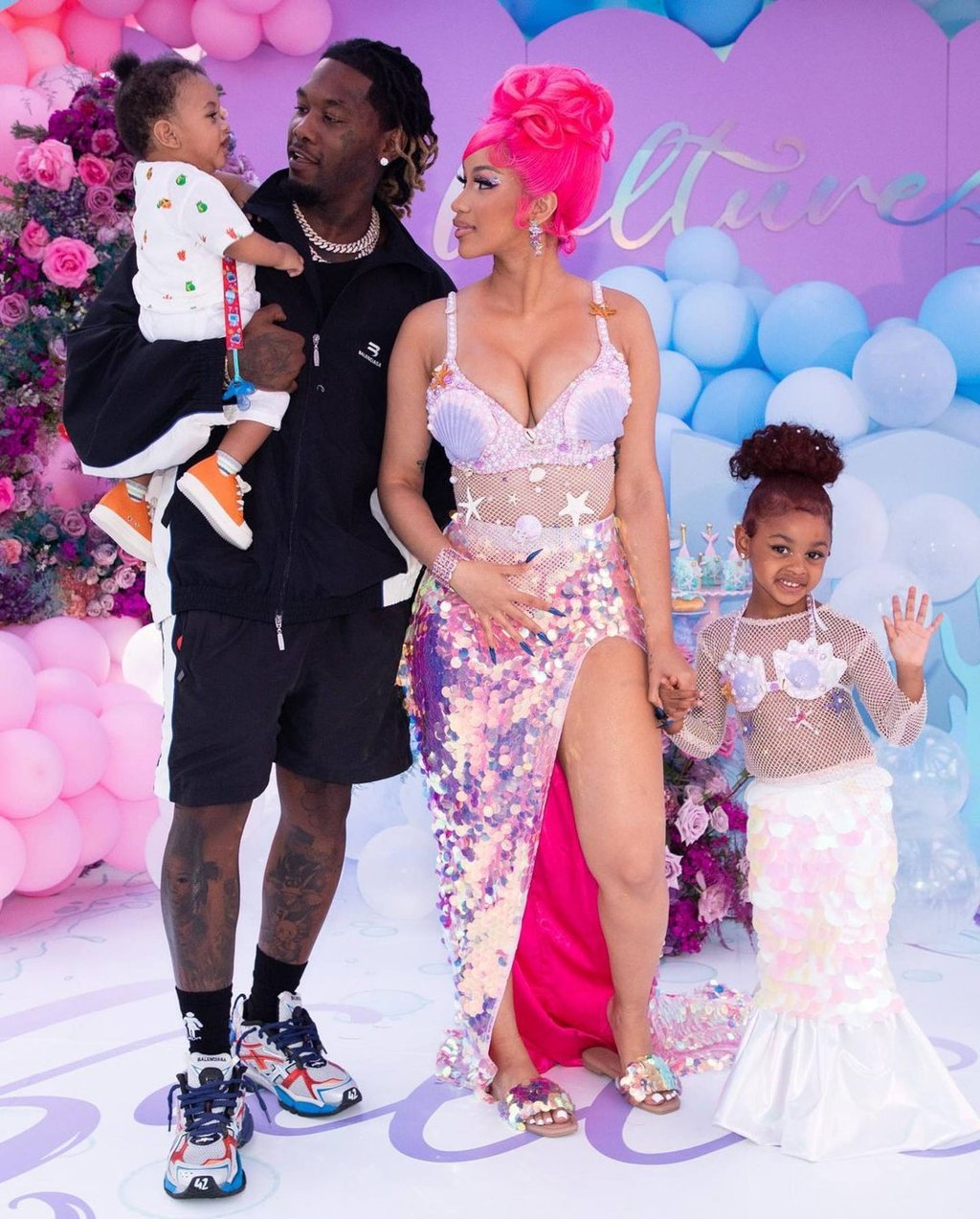 Cardi b baby necklace discount