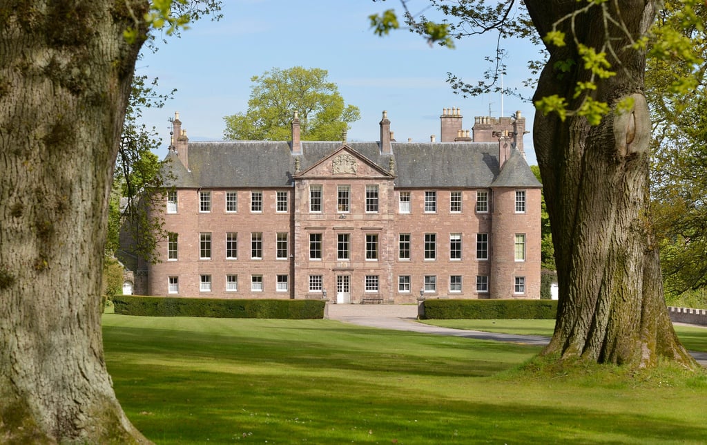 Brechin Castle’s current buildings date from the 17th century, but incorporate elements of the original castle. Photo: Savills