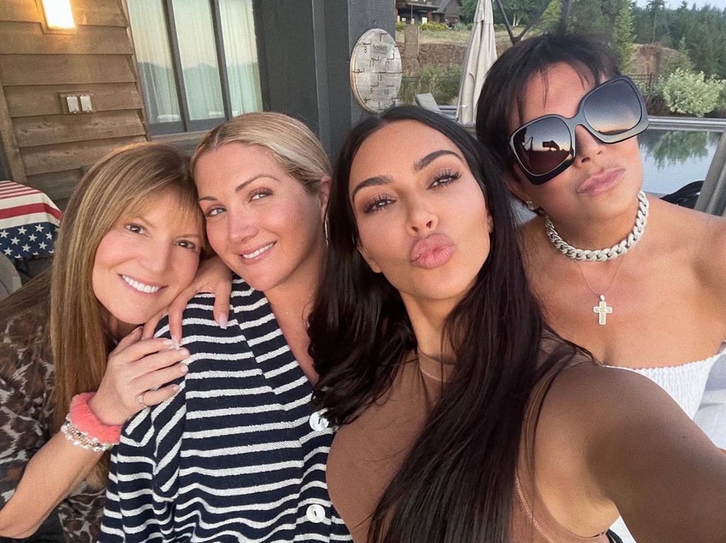 Kim Kardashian and Allison Statter go way back thanks to their mothers, Shelli Azoff and Kris Jenner. Photo: @kimkardashian/Instagram Kim Kardashian and Allison Statter go way back thanks to their mothers, Shelli Azoff and Kris Jenner. Photo: @kimkardashian/Instagram