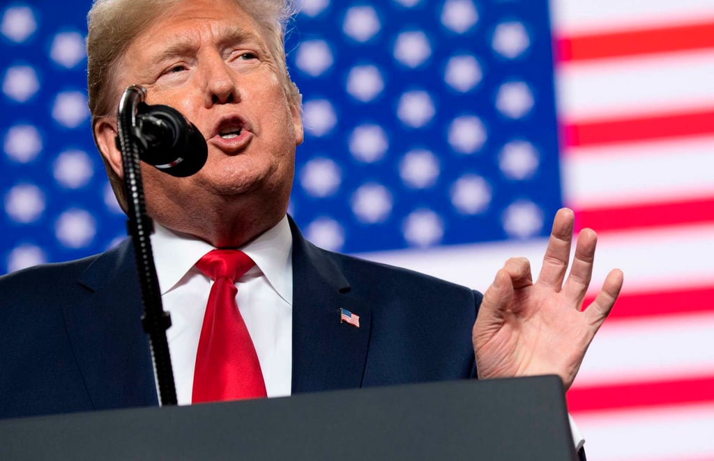 US former President Donald Trump has never shied away from showing his true feelings when upset. Photo: AFP US former President Donald Trump has never shied away from showing his true feelings when upset. Photo: AFP
