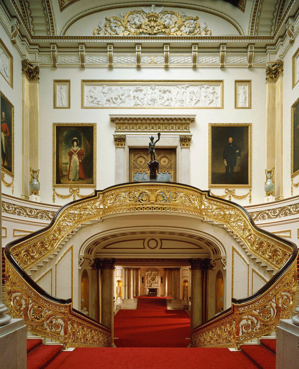 The Grand Staircase. Photo: Derry Moore / Royal Collection Trust