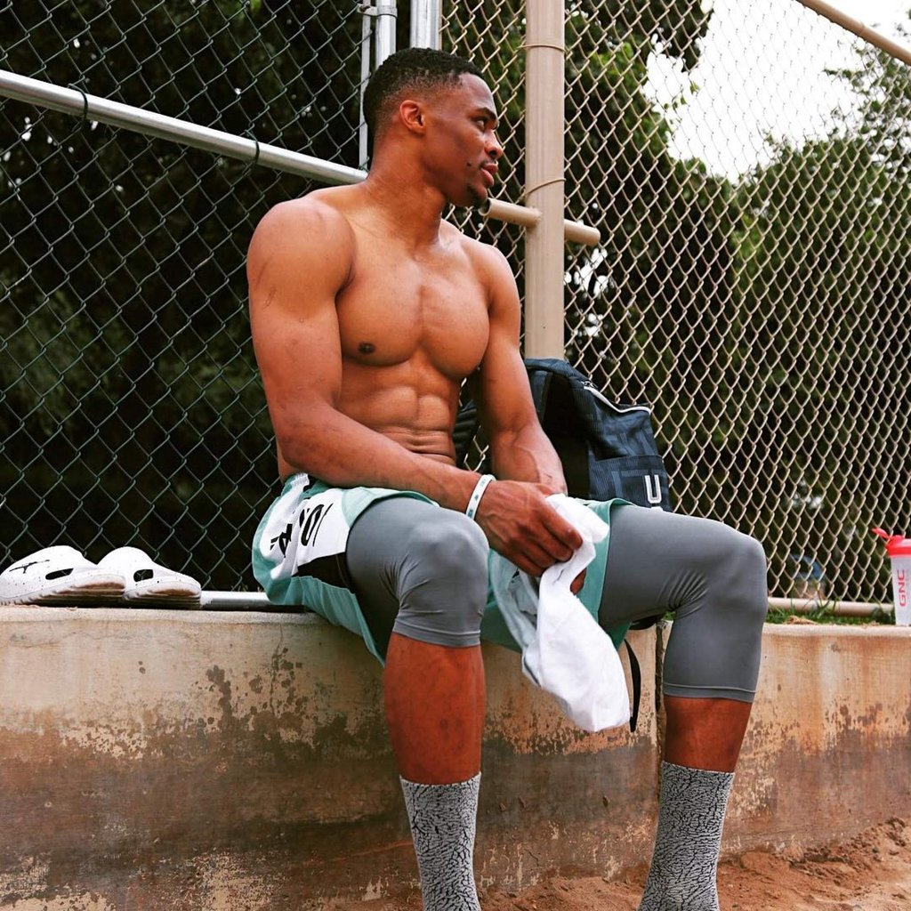 Russell Westbrook plays for the LA Lakers and has endorsement deals with Nike and Pepsi. Photo: @russwest44/Instagram Russell Westbrook plays for the LA Lakers and has endorsement deals with Nike and Pepsi. Photo: @russwest44/Instagram
