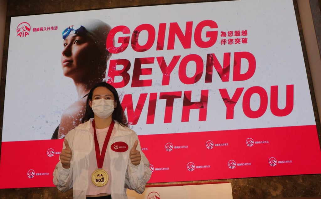 Double-Olympic silver medallist Siobhan Haughey is among those who received Silver Bauhinia Star awards. Photo: Shirley Chui Double-Olympic silver medallist Siobhan Haughey is among those who received Silver Bauhinia Star awards. Photo: Shirley Chui