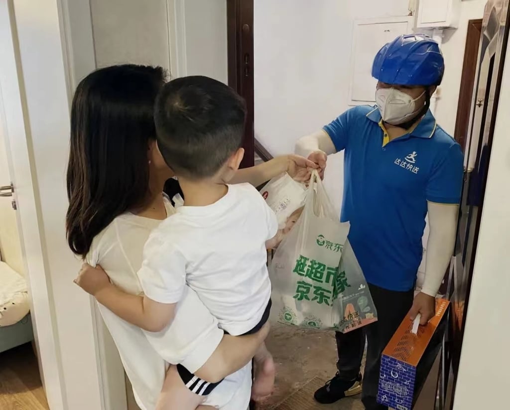 A Dada delivery rider in action. Photo: Dada Group