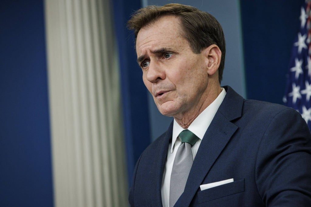 John Kirby, US national security council spokesman. Photo: Bloomberg