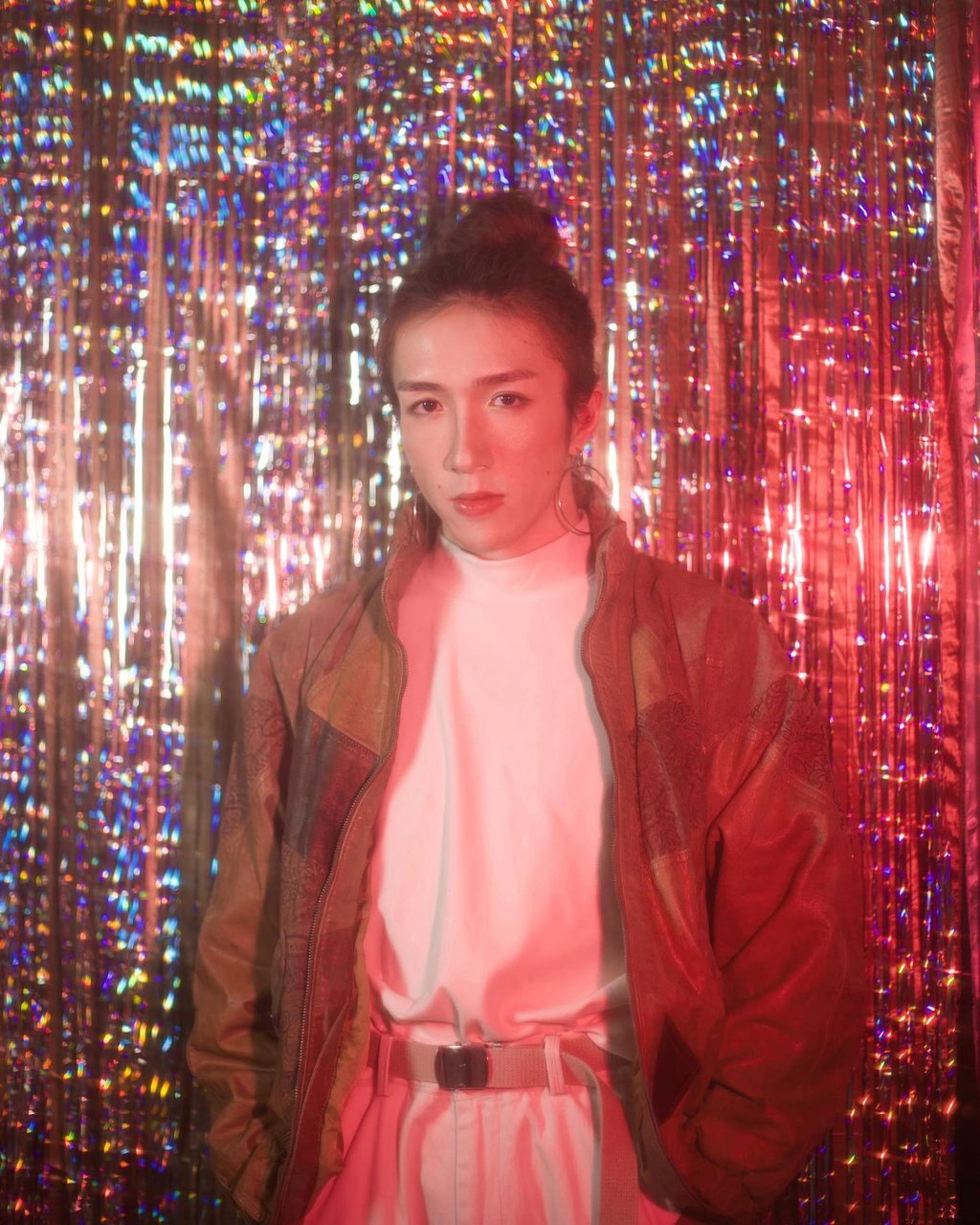 Performer Mo Lee was injured by a falling screen during a dance routine at a Mirror concert on Thursday night. Photo: Handout