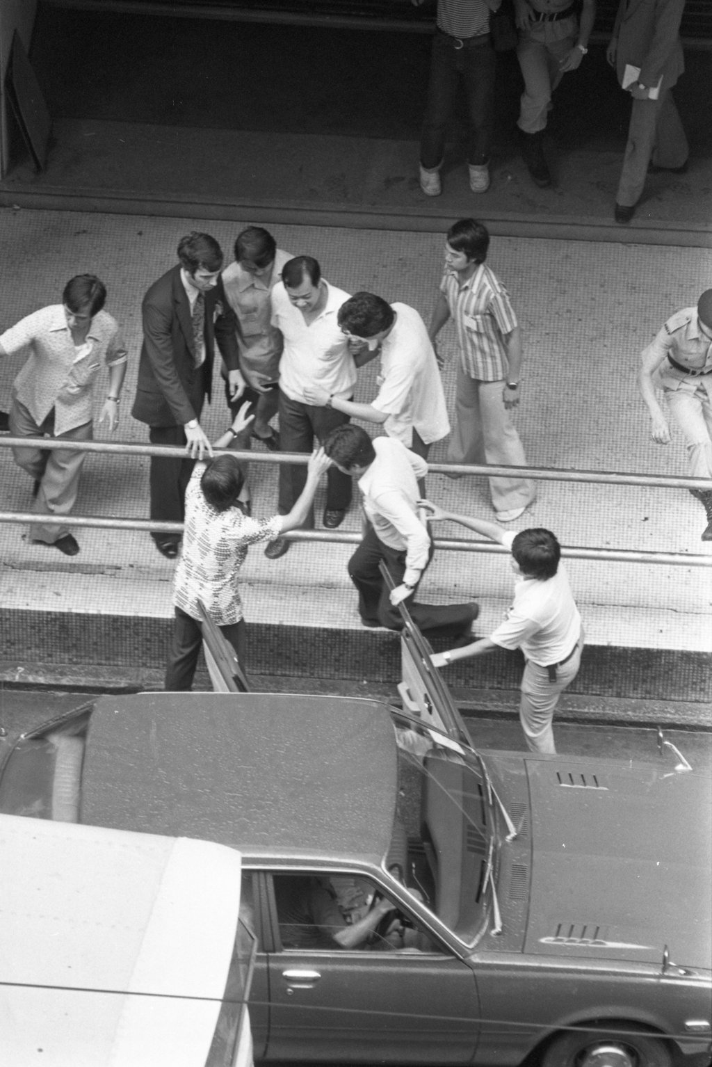 The gunman was talked into surrendering. Photo: SCMP