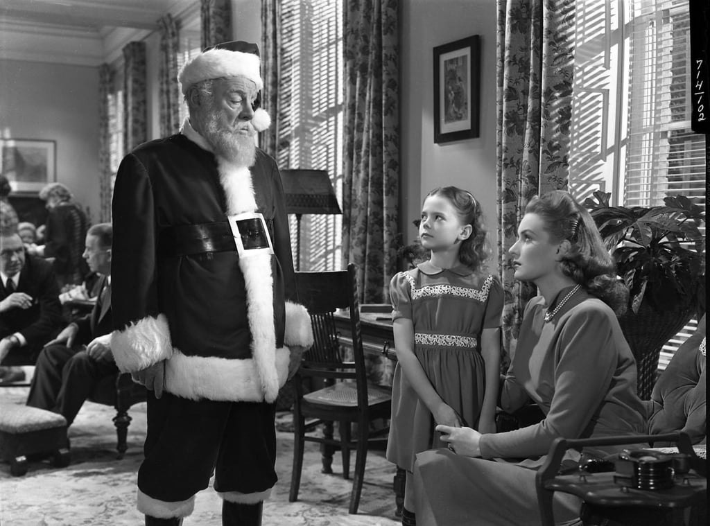 A scene from the Christmas classic Miracle on 34th Street (1947) featuring Natalie Wood and Maureen O’Hara. Photo: Margaret Herrick Library