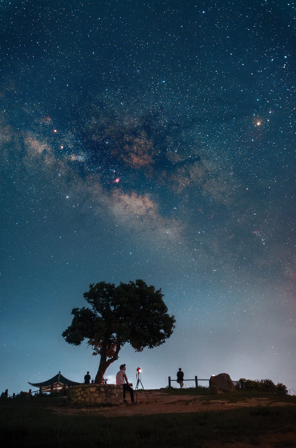 The night’s sky pictured on a clear night above Clearwater Bay Country Park. Photo: Vincent Cheng The night’s sky pictured on a clear night above Clearwater Bay Country Park. Photo: Vincent Cheng