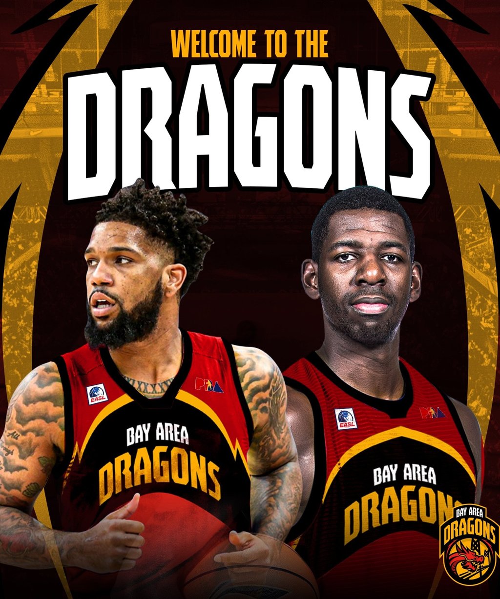 Andrew Nicholson and Myles Powell have joined Bay Area Dragons ahead of the new season. Photo: Bay Area Dragons