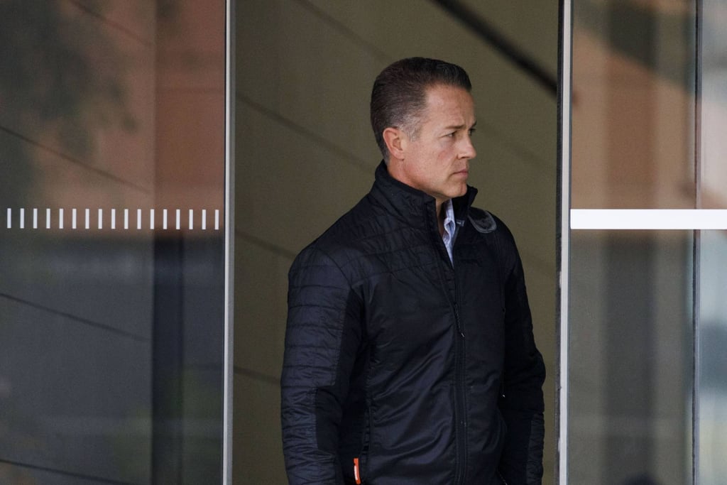 Jared Birchall leaving the federal court in Los Angeles in 2019. Photo: Bloomberg Jared Birchall leaving the federal court in Los Angeles in 2019. Photo: Bloomberg