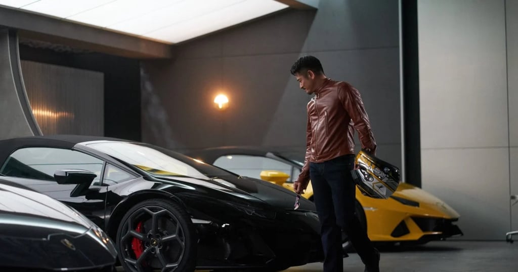 Aaron Kwok has an impressive fleet of luxury cars. Photo: SCMP