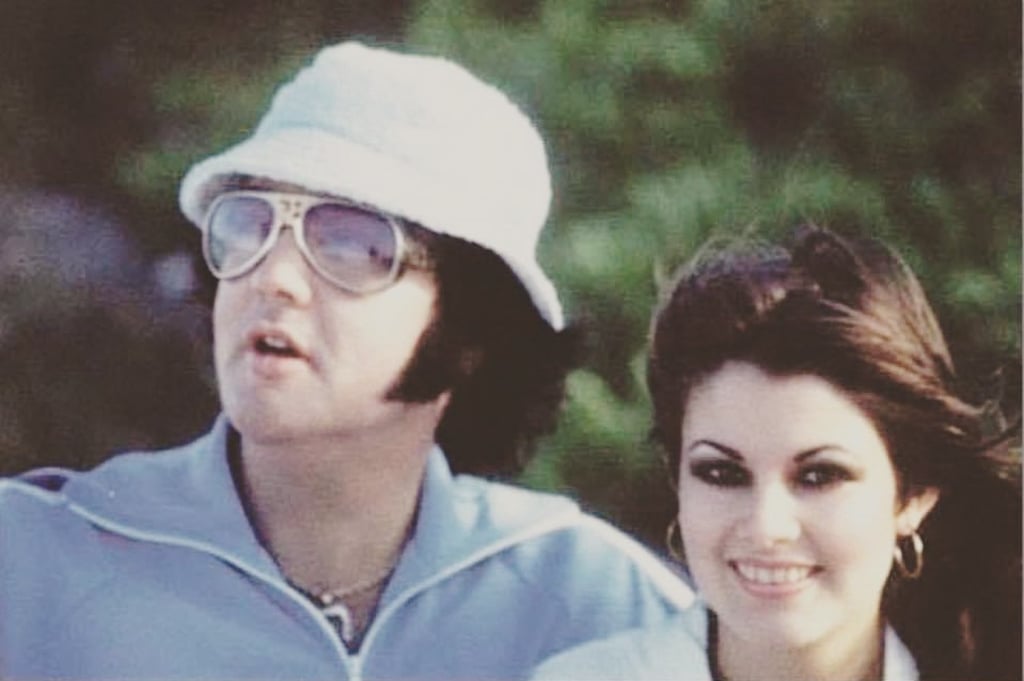 Elvis Presley and Ginger Alden took a trip to Hawaii in March 1977, five months before his death. Photo: @ginger_alden_fan/Instagram Elvis Presley and Ginger Alden took a trip to Hawaii in March 1977, five months before his death. Photo: @ginger_alden_fan/Instagram