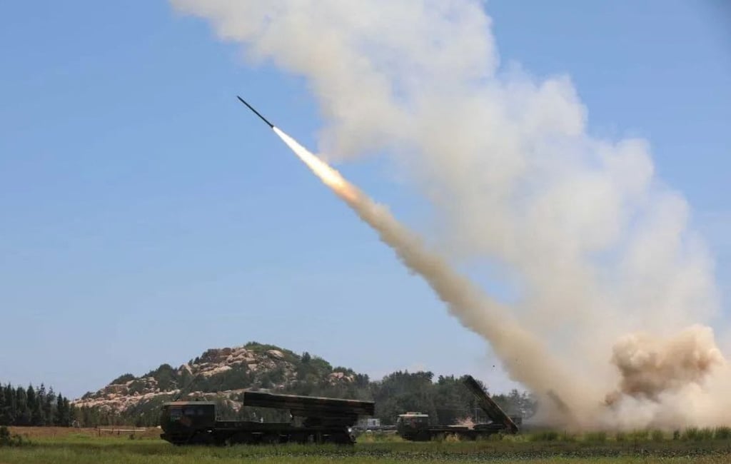 The PLA’s Eastern Theatre Command conducts a long-range live-fire drill into the Taiwan Strait on August 4. Photo: Eastern Theatre Command/Handout via Reuters The PLA’s Eastern Theatre Command conducts a long-range live-fire drill into the Taiwan Strait on August 4. Photo: Eastern Theatre Command/Handout via Reuters