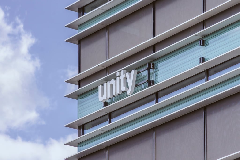 Video game software development company Unity Technologies, formally known as Unity Software, established its first China office in Shanghai in April 2012. Photo: Shutterstock Video game software development company Unity Technologies, formally known as Unity Software, established its first China office in Shanghai in April 2012. Photo: Shutterstock