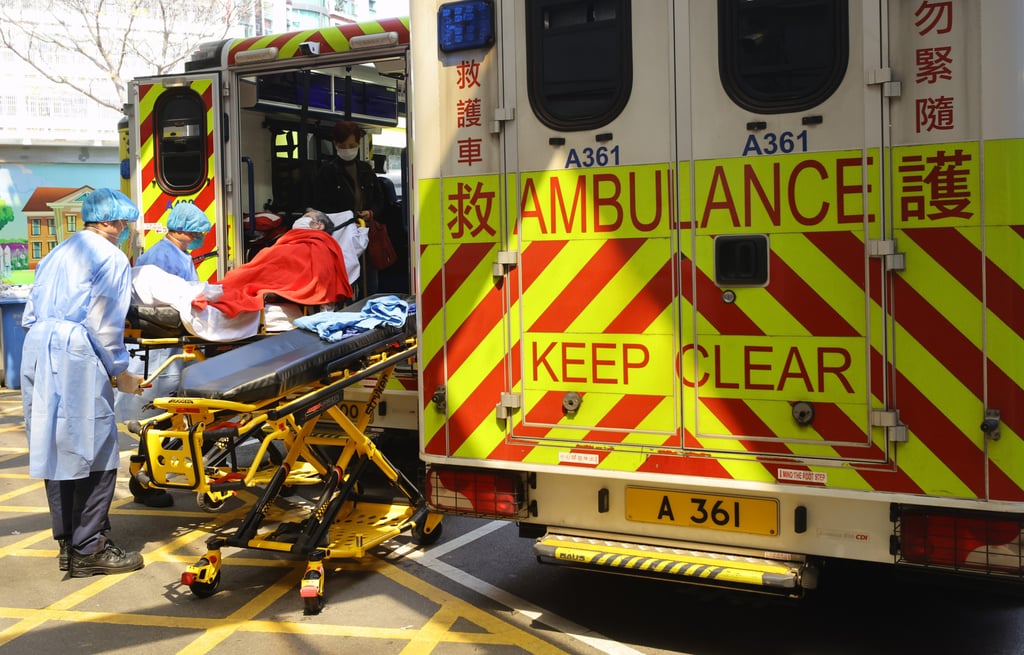 Hi-tech fluorescent markers will be used to check cleanliness of ambulances as part of the fight against Covid-19. Photo: Dickson Lee Hi-tech fluorescent markers will be used to check cleanliness of ambulances as part of the fight against Covid-19. Photo: Dickson Lee