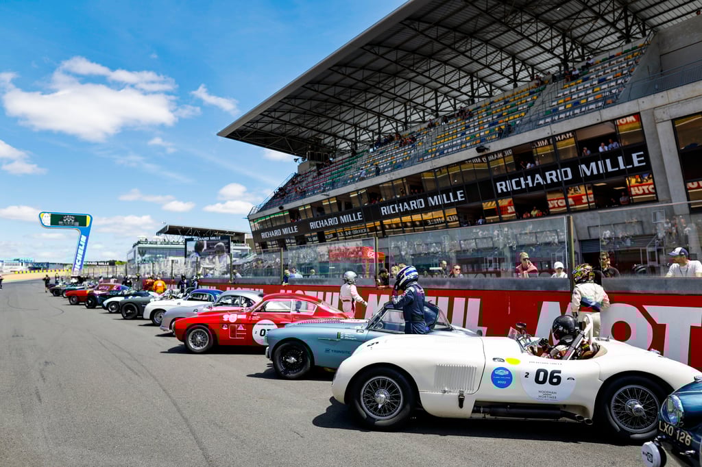 A Jaguar C-Type during the Le Mans Classic 2022, taking place from June 30 to July 3, on the 24 Hours of Le Mans, in Le Mans, France. Photo: DPPI A Jaguar C-Type during the Le Mans Classic 2022, taking place from June 30 to July 3, on the 24 Hours of Le Mans, in Le Mans, France. Photo: DPPI