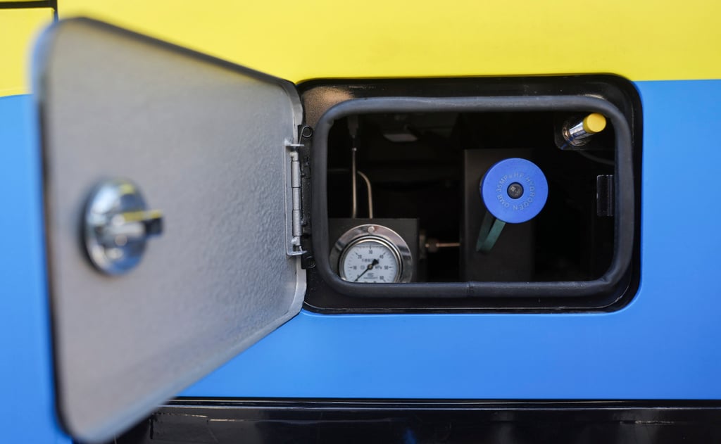 Hong Kong has no law on hydrogen refuelling. Photo: Edmond So Hong Kong has no law on hydrogen refuelling. Photo: Edmond So
