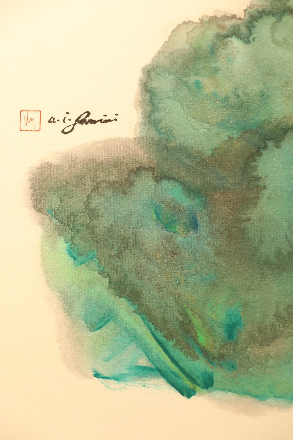 The painted visual depicting No.15 Shouson that was made using A.I. Gemini. Photo: Emperor International