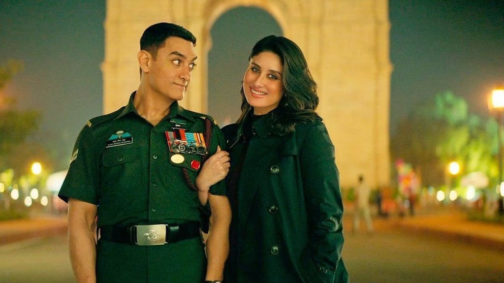 Aamir Khan and Kareena Kapoor in Laal Singh Chaddha. Photo: @amirkhanactor_/Instagram