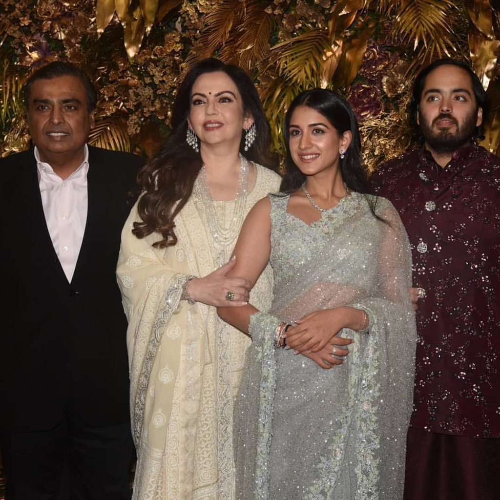 Rolling with Mukesh Ambani comes at a price: Mukesh and Nita Ambani with their son Anant Ambani and his fiancée Radhika Merchant. Photo: @radhikamerchantfc/Instagram Rolling with Mukesh Ambani comes at a price: Mukesh and Nita Ambani with their son Anant Ambani and his fiancée Radhika Merchant. Photo: @radhikamerchantfc/Instagram
