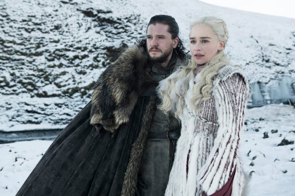 Kit Harington and Emilia Clarke in a scene from the original Game of Thrones series. Photo: HBO Kit Harington and Emilia Clarke in a scene from the original Game of Thrones series. Photo: HBO