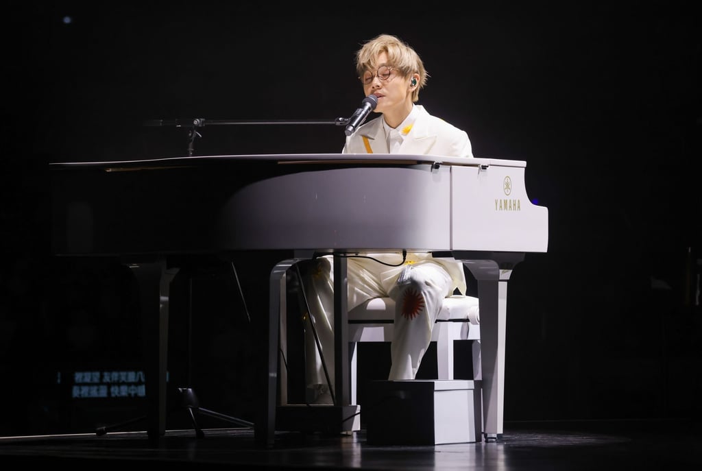 Terence Lam performs at the coliseum on Friday. Photo: Jonathan Wong