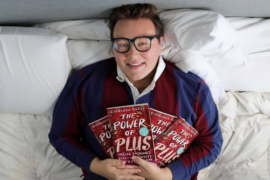 Gianluca Russo is the author of The Power of Plus: Inside Fashion’s Size-Inclusivity Revolution. Photo: Instagram