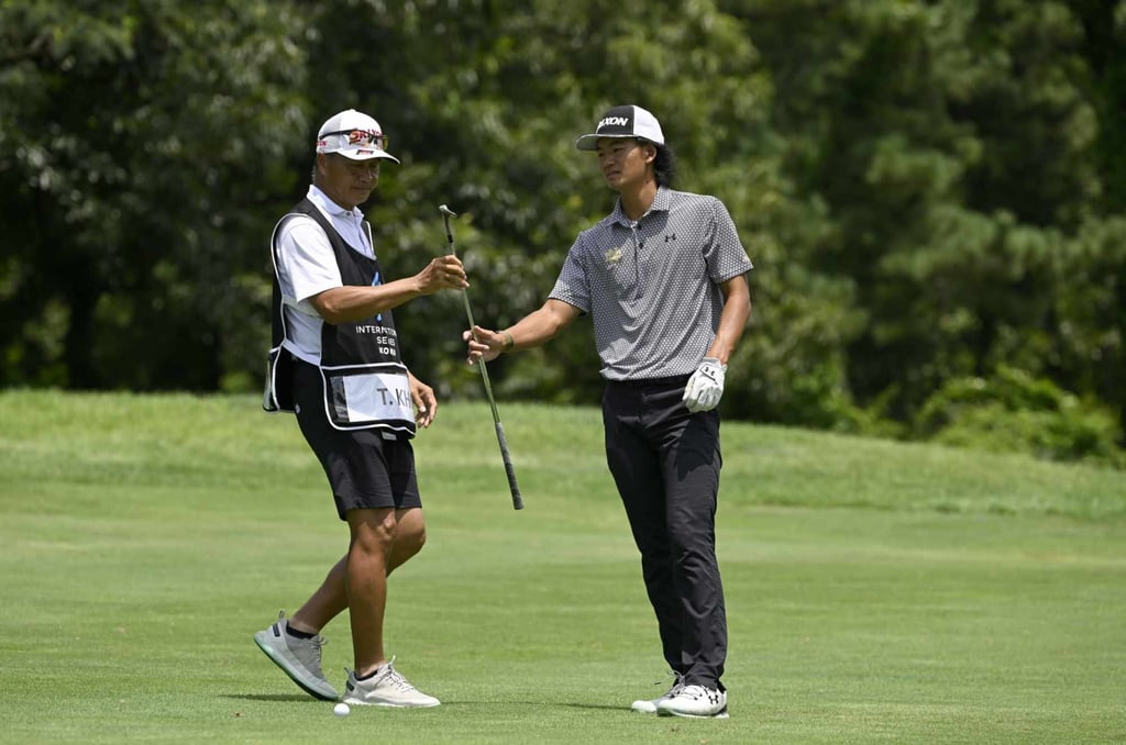 Taichi Kho in action on the final day of the Asian Tour’s International Series Korea. Photo: Asian Tour