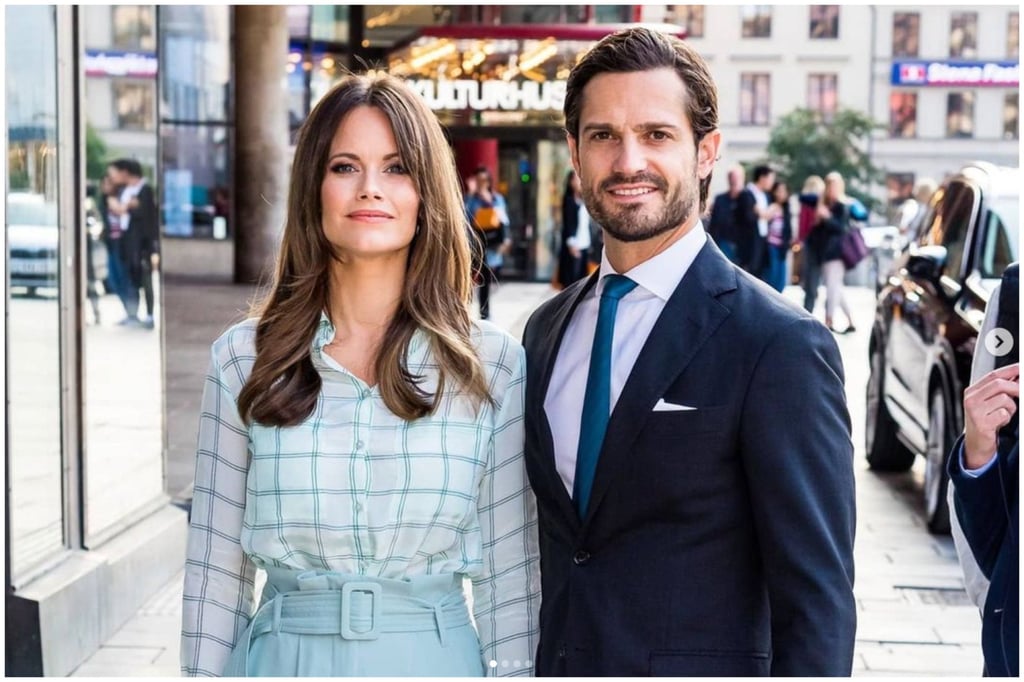 Prince Carl Philip with his wife Sofia. Photo: @prinsparet/Instagram
