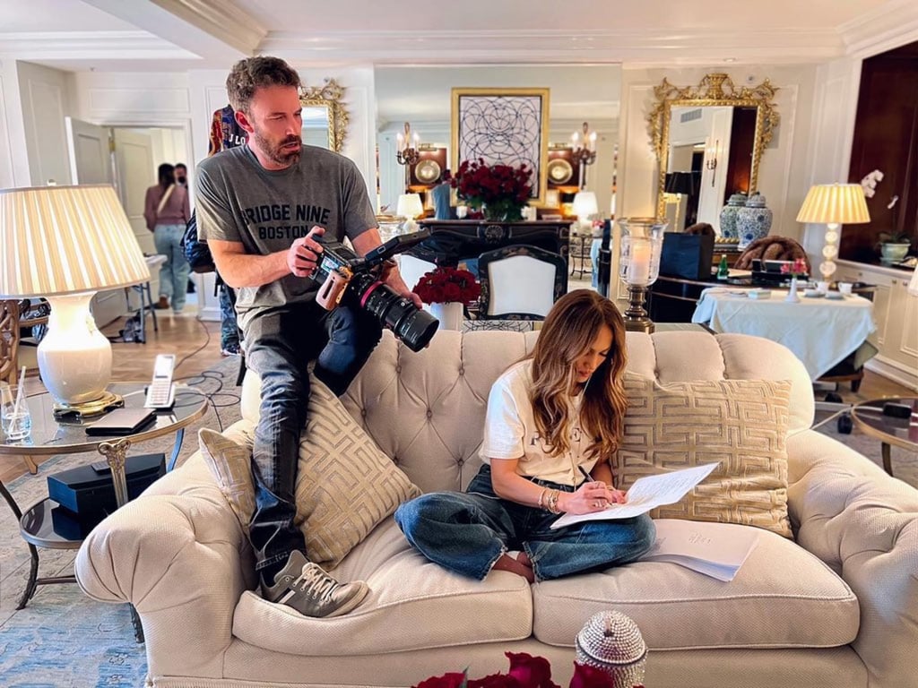 Inside Jennifer Lopez and Ben Affleck s fancy Georgia wedding J.Lo wore a Ralph Lauren dress A list guests included Matt Damon and Pia Miller and of course Max Emme and all the