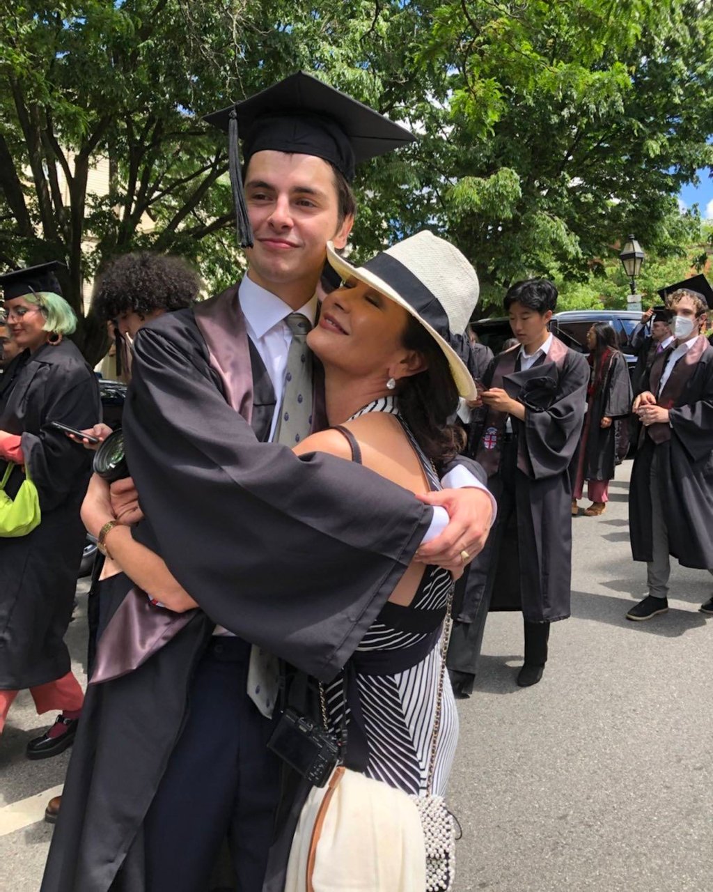 Catherine Zeta-Jones often shares loving photos with her son Dylan Michael Douglas. Photo: @catherinezetajones/Instagram Catherine Zeta-Jones often shares loving photos with her son Dylan Michael Douglas. Photo: @catherinezetajones/Instagram