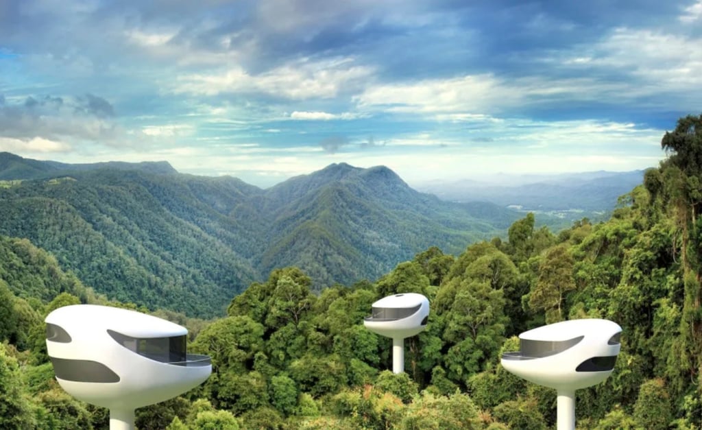 A rendering of the GreenPod, one of three pod models Ocean Builders is developing. Photo: Ocean Builders A rendering of the GreenPod, one of three pod models Ocean Builders is developing. Photo: Ocean Builders