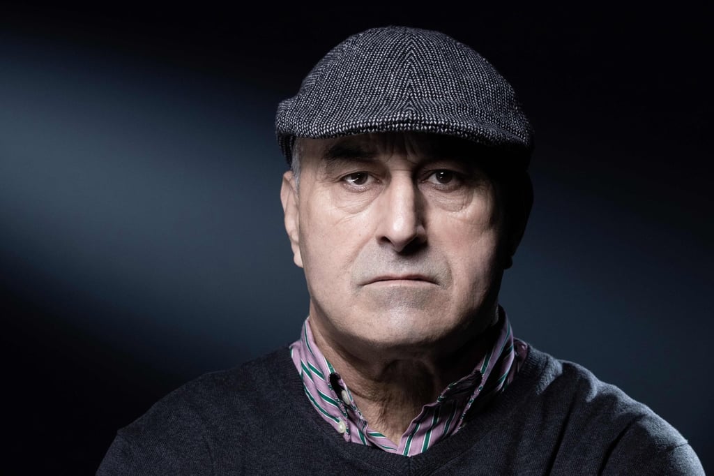 Yunice Abbas, one of five men who allegedly robbed US media personality Kim Kardashian in 2016, poses during a photo session in Paris in January 2021. Photo: AFP