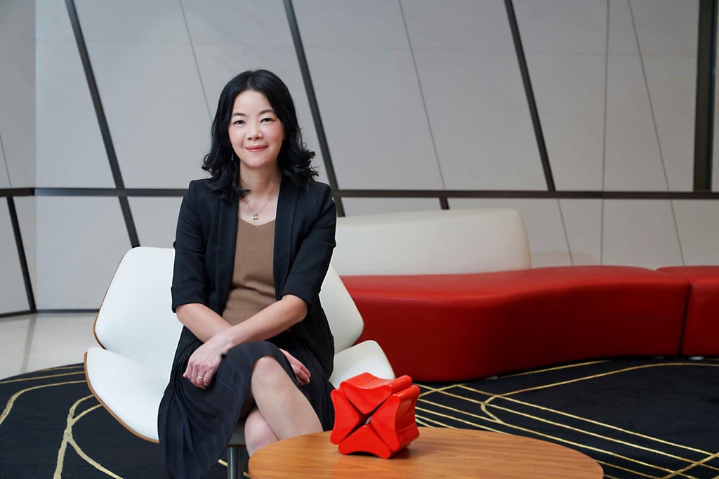 Carol Wu, DBS head of private banking, Greater China, says transformational changes are necessary to achieve net zero by 2050. Photo: DBS