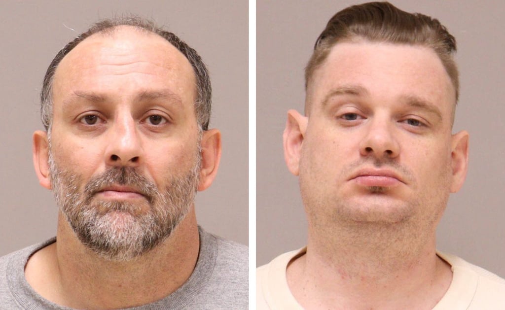 Barry Croft (left) and Adam Fox were charged with conspiring to kidnap Michigan Governor Gretchen Whitmer in 2020. Photo: (Kent County Sheriff’s Office via AP) Barry Croft (left) and Adam Fox were charged with conspiring to kidnap Michigan Governor Gretchen Whitmer in 2020. Photo: (Kent County Sheriff’s Office via AP)