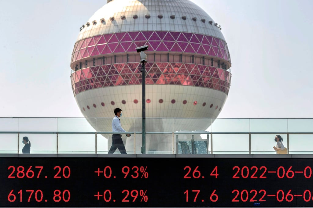 China’s CSI 300 Index has slumped 17 per cent this year. Photo: EPA-EFE