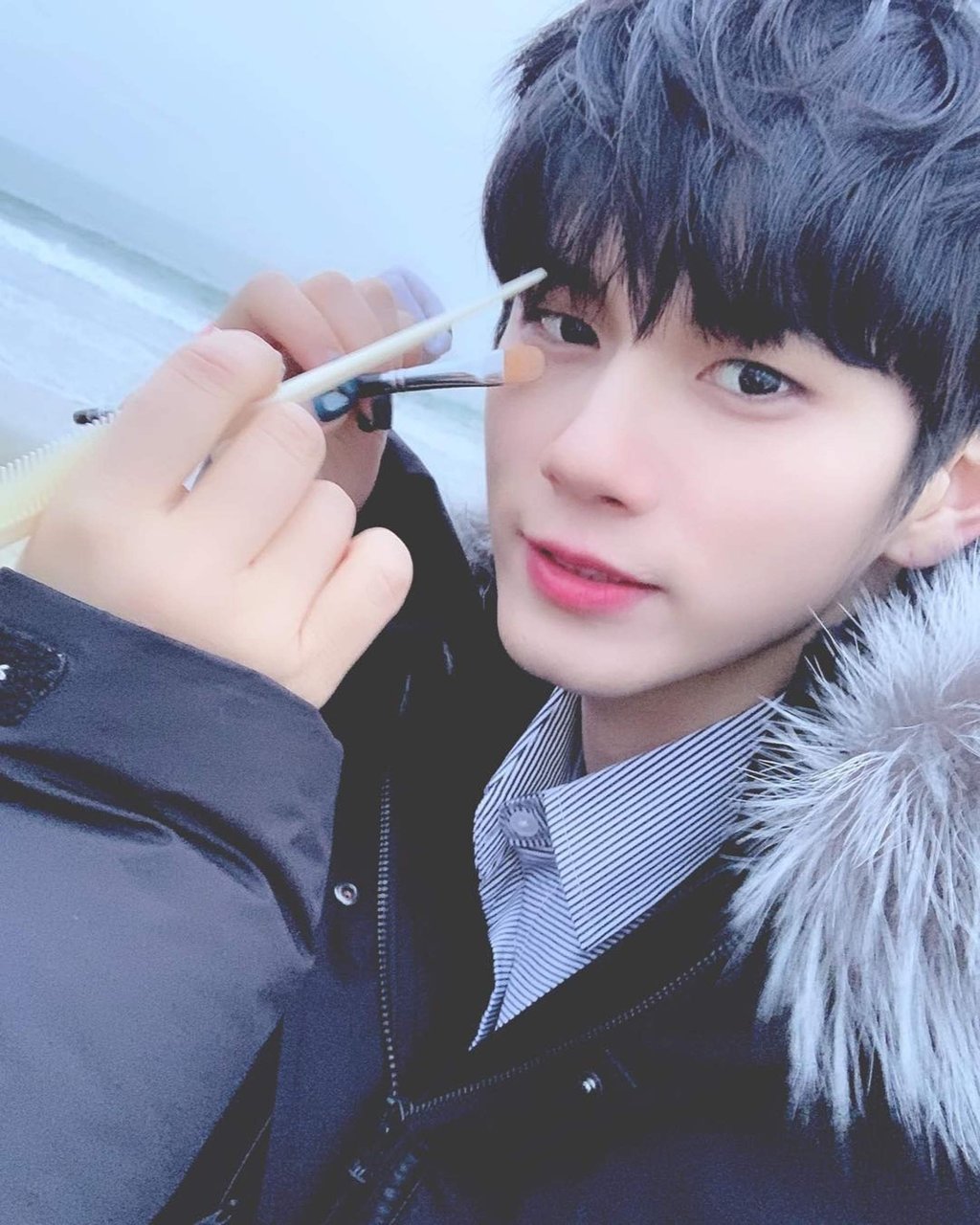 Ong Seong-wu’s boyish good looks helped him get early work as a model. Photo: @osw_onge/Instagram Ong Seong-wu’s boyish good looks helped him get early work as a model. Photo: @osw_onge/Instagram
