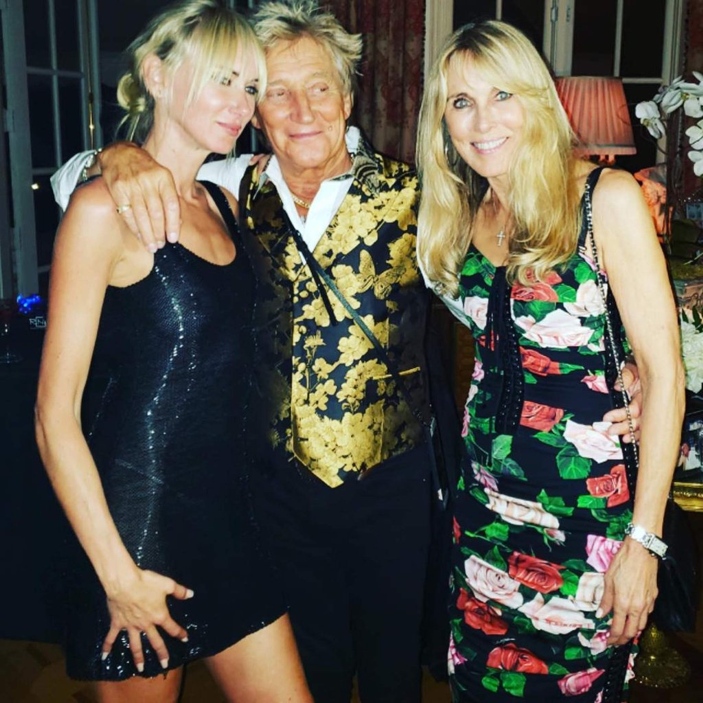 Meet the Stewarts: Rod with first wife Alana and their daughter Kimberly. Photo: @thekimberlystewart/Instagram