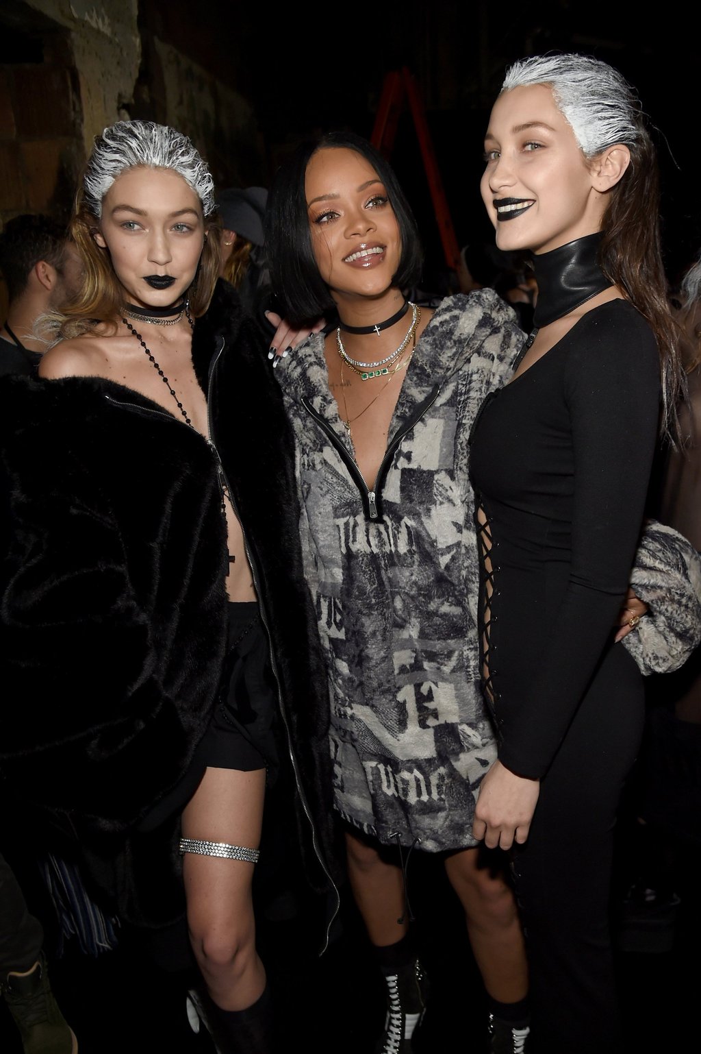 Gigi and Bella Hadid s 10 best matching fashion looks the supermodel sisters stunned in Versace dresses gothic Fenty X Puma by Rihanna looks and Victoria s Secret lingerie South China Morning Post