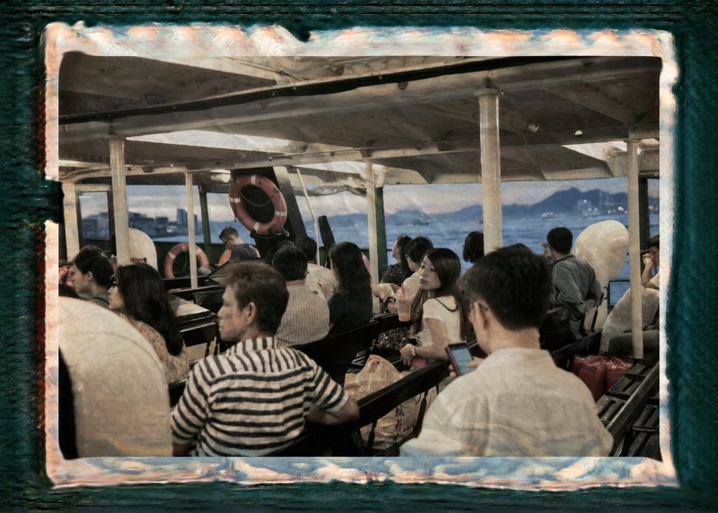 Eight minutes of calm, crossing from one side of the harbour to the other, April 2018. Photo: Palani Mohan Eight minutes of calm, crossing from one side of the harbour to the other, April 2018. Photo: Palani Mohan