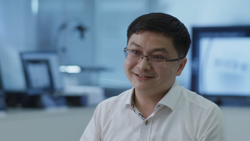 Tandy Tan, general manager of SmartMore, has been with the smart manufacturing company since the beginning and saw it grow into a tech unicorn in just 18 months. Photo: SCMP Tandy Tan, general manager of SmartMore, has been with the smart manufacturing company since the beginning and saw it grow into a tech unicorn in just 18 months. Photo: SCMP