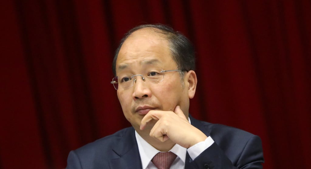 Yi Huiman, chairman of China Securities Regulatory Commission (CSRC), during a meeting with the Fujian provincial delegation on the sidelines of the National People’s Congress (NPC), at the Great Hall of the People in Beijing on March 5, 2019. Photo: Reuters. Yi Huiman, chairman of China Securities Regulatory Commission (CSRC), during a meeting with the Fujian provincial delegation on the sidelines of the National People’s Congress (NPC), at the Great Hall of the People in Beijing on March 5, 2019. Photo: Reuters.