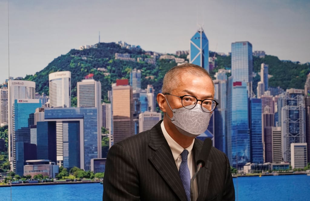 Health minister Lo Chung-mau. Photo: Felix Wong Health minister Lo Chung-mau. Photo: Felix Wong