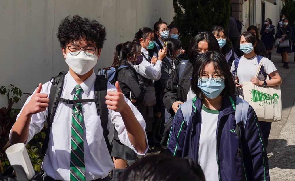 Some 62 per cent of students said anti-pandemic measures dampened their desire to socialise, according to poll. Photo: Sam Tsang