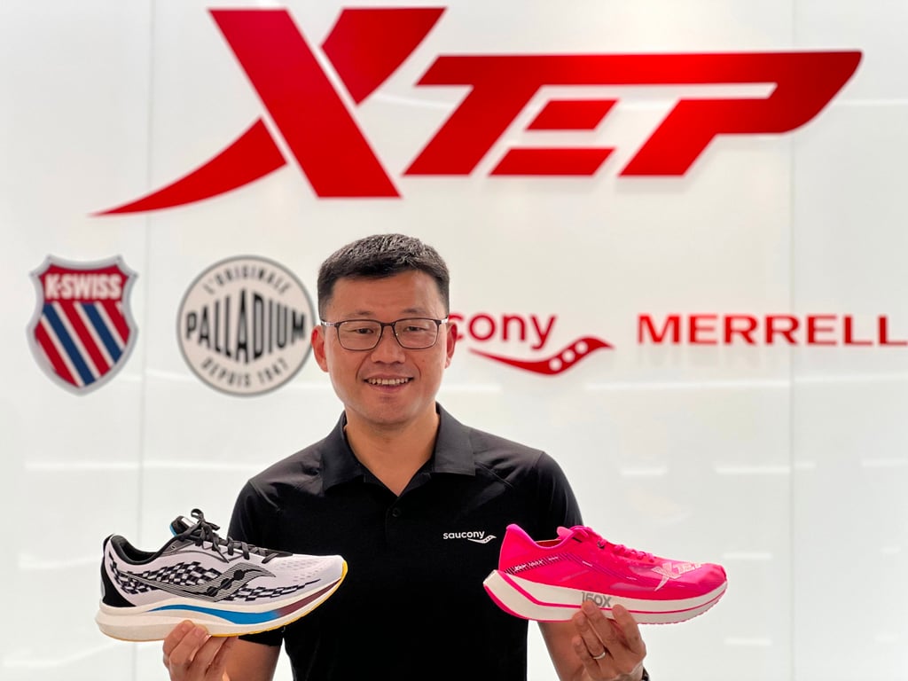 Ricky Yeung, CFO of Xtep International. Photo: Handout Ricky Yeung, CFO of Xtep International. Photo: Handout