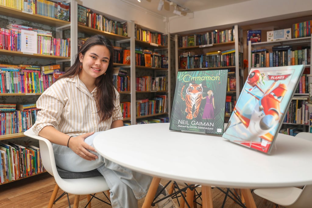 Hannah Bailey Cherry at her self-funded bookstore, Rebooked. Photo: Xiaomei Chen Hannah Bailey Cherry at her self-funded bookstore, Rebooked. Photo: Xiaomei Chen