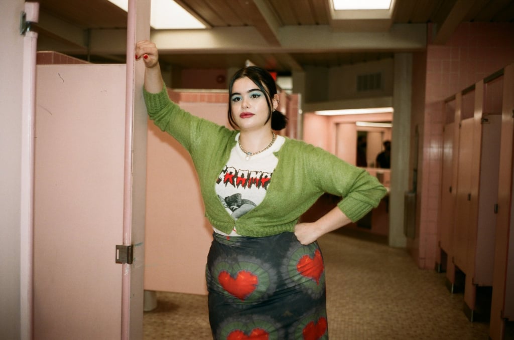 Barbie Ferreira in season two of Euphoria, before she left the show. Photo: HBO Go Barbie Ferreira in season two of Euphoria, before she left the show. Photo: HBO Go